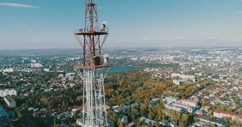 Communication_Tower_Tv_5 Stock Footage 230665112