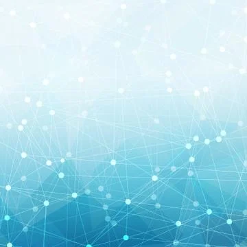 Communications abstract blue background. Good for financial annual cover desi Ilustración de archivo
