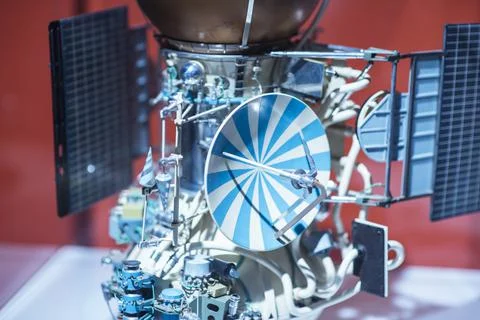 Communications Array space rover transmitter Stock Photos