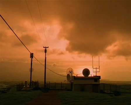 Communications Building PAL Stock Footage 523767