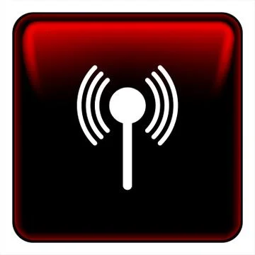 Communications button Stock Illustration