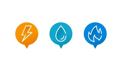 Communications icons Stock Illustration