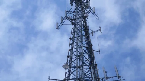 Communications Tower 4K 動画素材 128669823