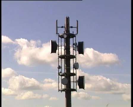 Communications tower B Stock Footage 687954