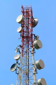 Communications tower Stock Photos