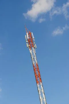 Communications tower Stock Photos