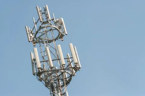 Communications tower Stock Photos