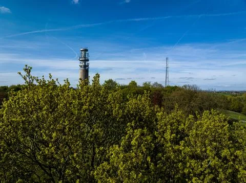 Communications Tower Foto stock