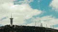Communications,cells towers,radars on top of mountain timelapse 25p HD Footage