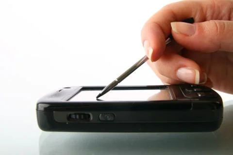 Communicator work Stock Photos