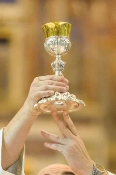 Communion Rite Stock Photos