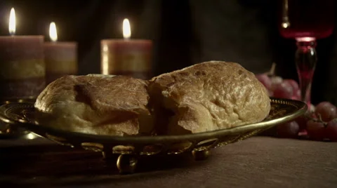 Communion Wide Static (720p / 23.98) Stockbeeldmateriaal 2378779