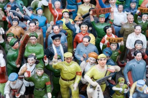 Communist figures Stock Photos