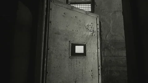 Communist prison with sound FX Stock Footage