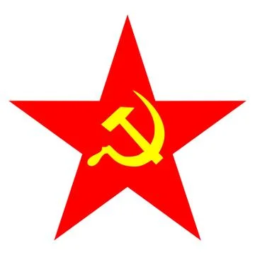Communist star Stock Photos