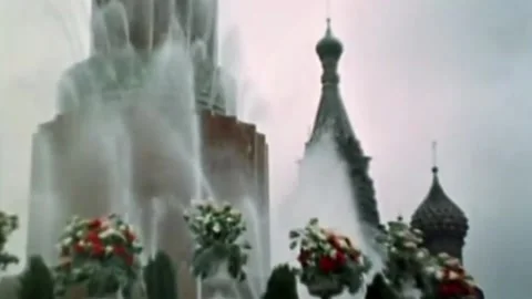 Communist victory parade on Red Square 1945 (6) Video stock 239014149