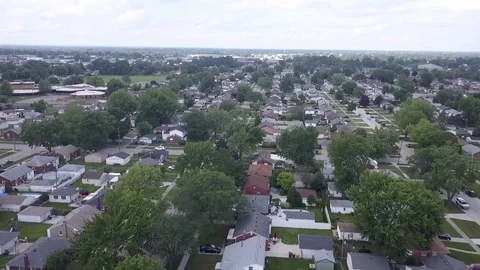 Community Aerial View Video stock 78059232