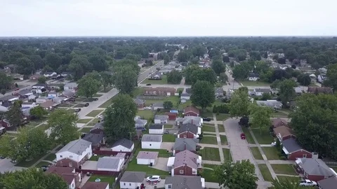 Community Aerial View Video stock 78059310