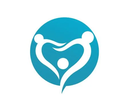 Community Care Logo Stock Illustration