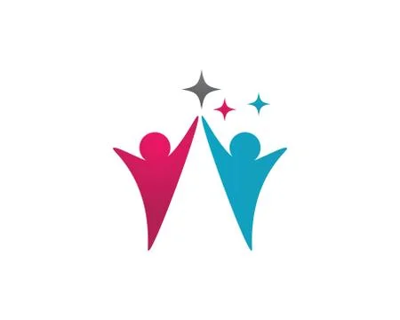 Community Care Logo Stock Illustration
