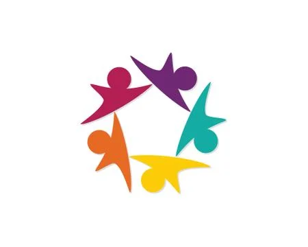 Community Care Logo Stock Illustration
