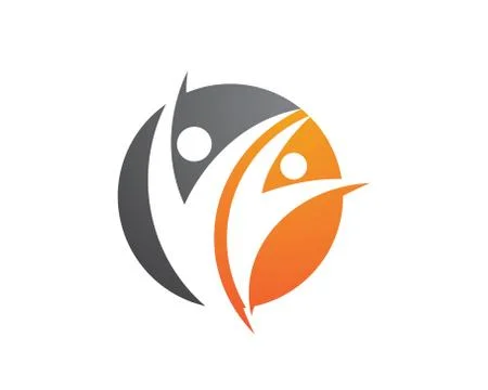 Community Care Logo Stock Illustration