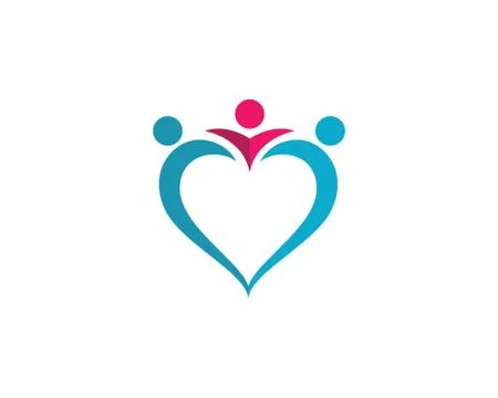 Community Care Logo Stock Illustration