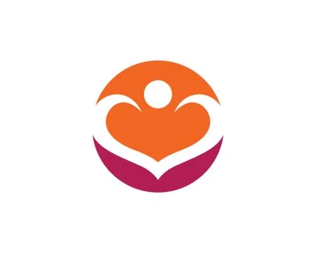 Community Care Logo Stock Illustration