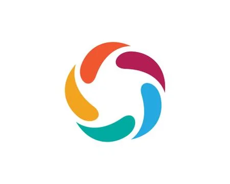 Community Care Logo Stock Illustration