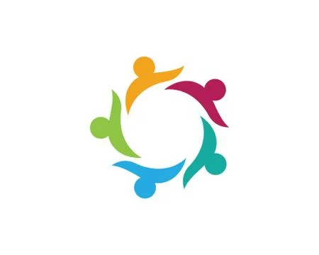 Community Care Logo Stock Illustration