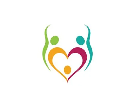 Community Care Logo Stock-Illustration