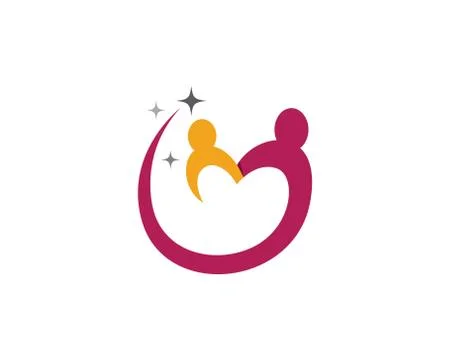 Community Care Logo Stock Illustration