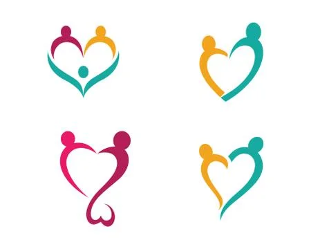 Community Care Logo Stock Illustration