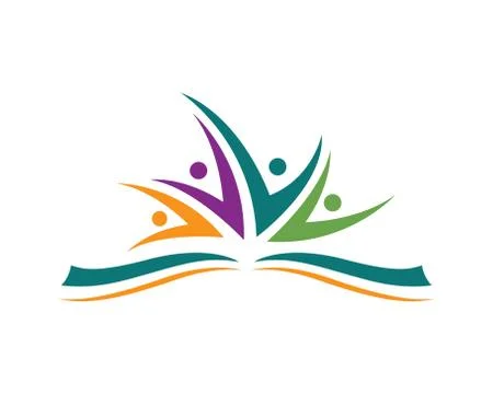 Community Care Logo Stock Illustration