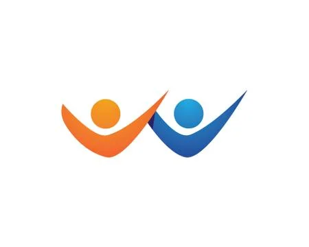 Community Care Logo Stock Illustration