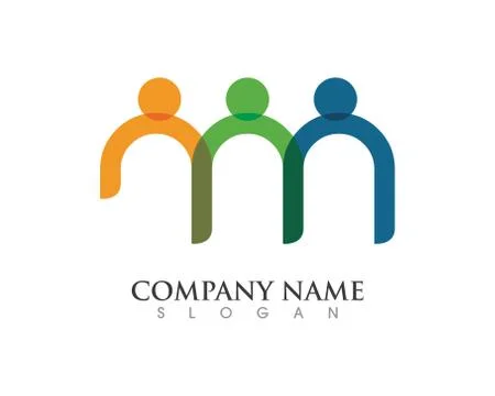 Community Care Logo Stock Illustration