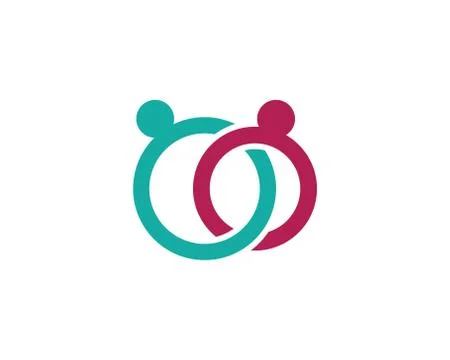 Community Care Logo Stock Illustration