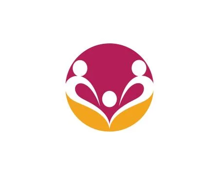 Community Care Logo Stock Illustration