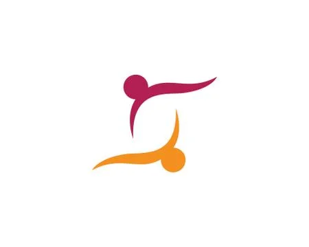 Community Care Logo Stock Illustration