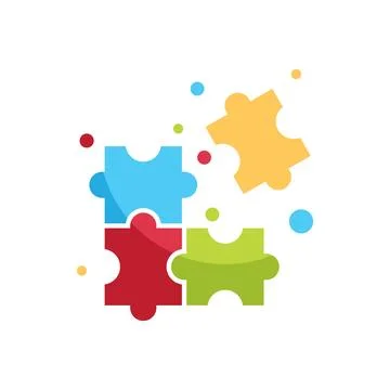 Community care logo Stock-Illustration