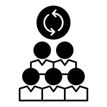 Community Dualtone Icon Stock Illustration