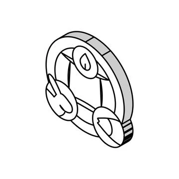 Community ecology isometric icon vector illustration Ilustración de archivo