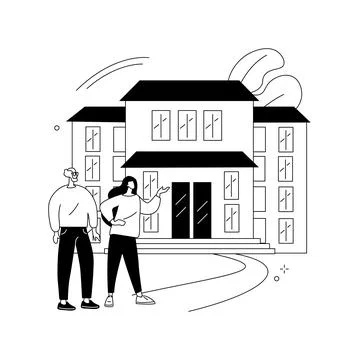 Community facilities abstract concept vector illustration. Stock Illustration