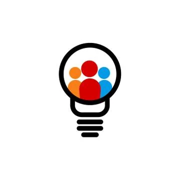 Community idea vector design template illustration Stock Illustration