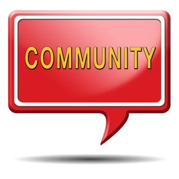 Community Stock Illustration