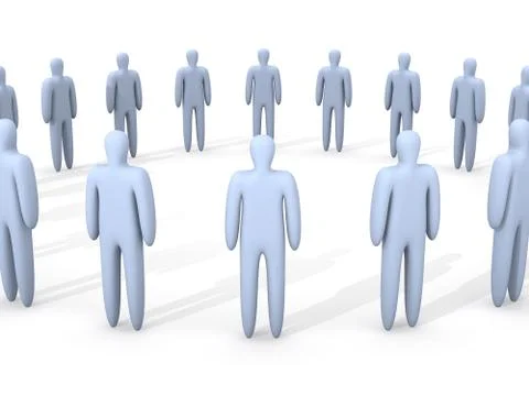 Community Stock Illustration