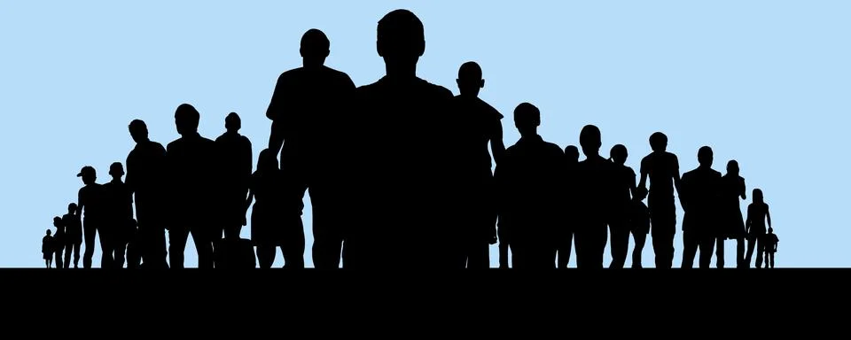 Community Stock Illustration