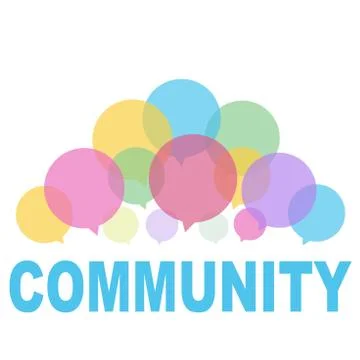 Community Stock Illustration