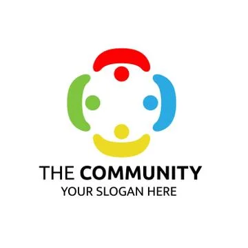 Community Stock Illustration