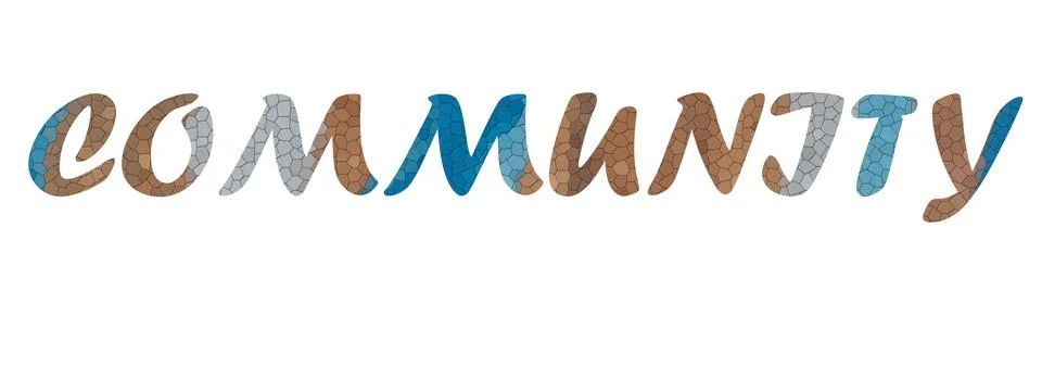 COMMUNITY Stock Illustration